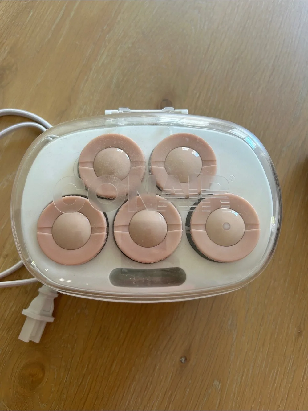 Conair Double Ceramic Hot Rollers, 5 XLarge a rollers, NEW NO BOX
